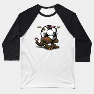 Soccer Beast Baseball T-Shirt
